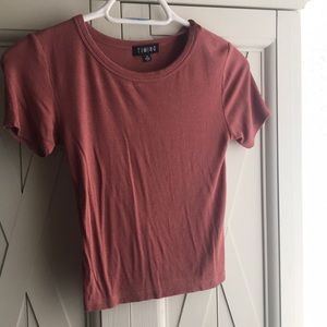 SHIRT CROPTOP pink‼️